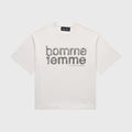 Homme Femme Mardi Gras Cropped T-shirt