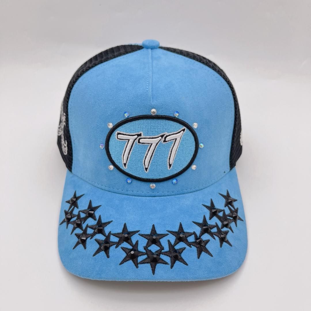 Hudson Suede 777 Diamond Hats