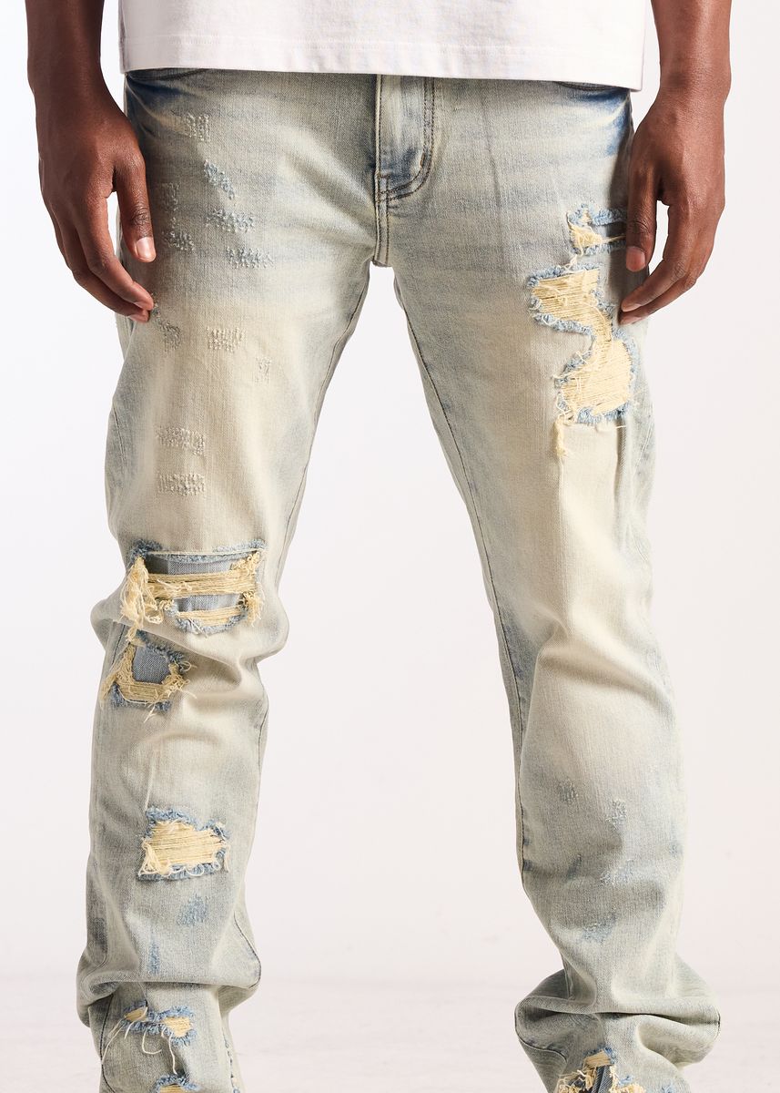 Embellish Spencer Distressed Denim