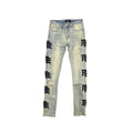Mixed Emotion Desert Monogram Denim