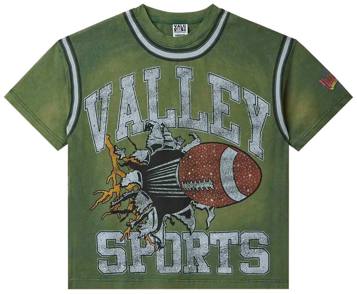Vale Classic Football Bling T-shirt