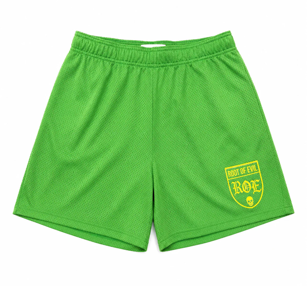 Root Of Evil Mesh Logo Shorts