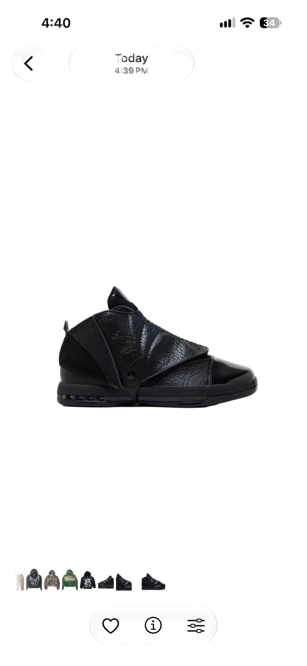 Air Jordan 16 Sp Black Pack