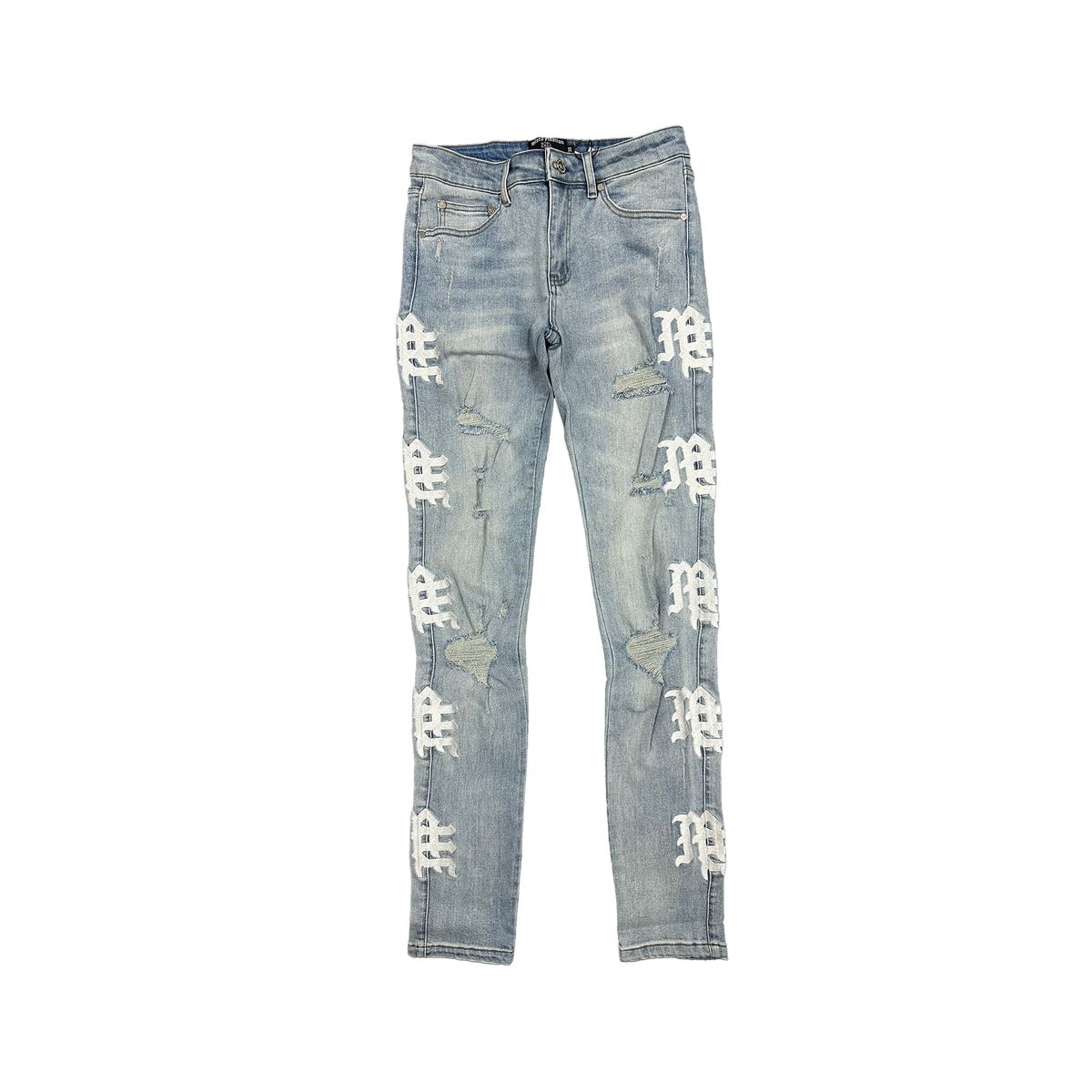 Mixed Emotion Sea Monogram Denim