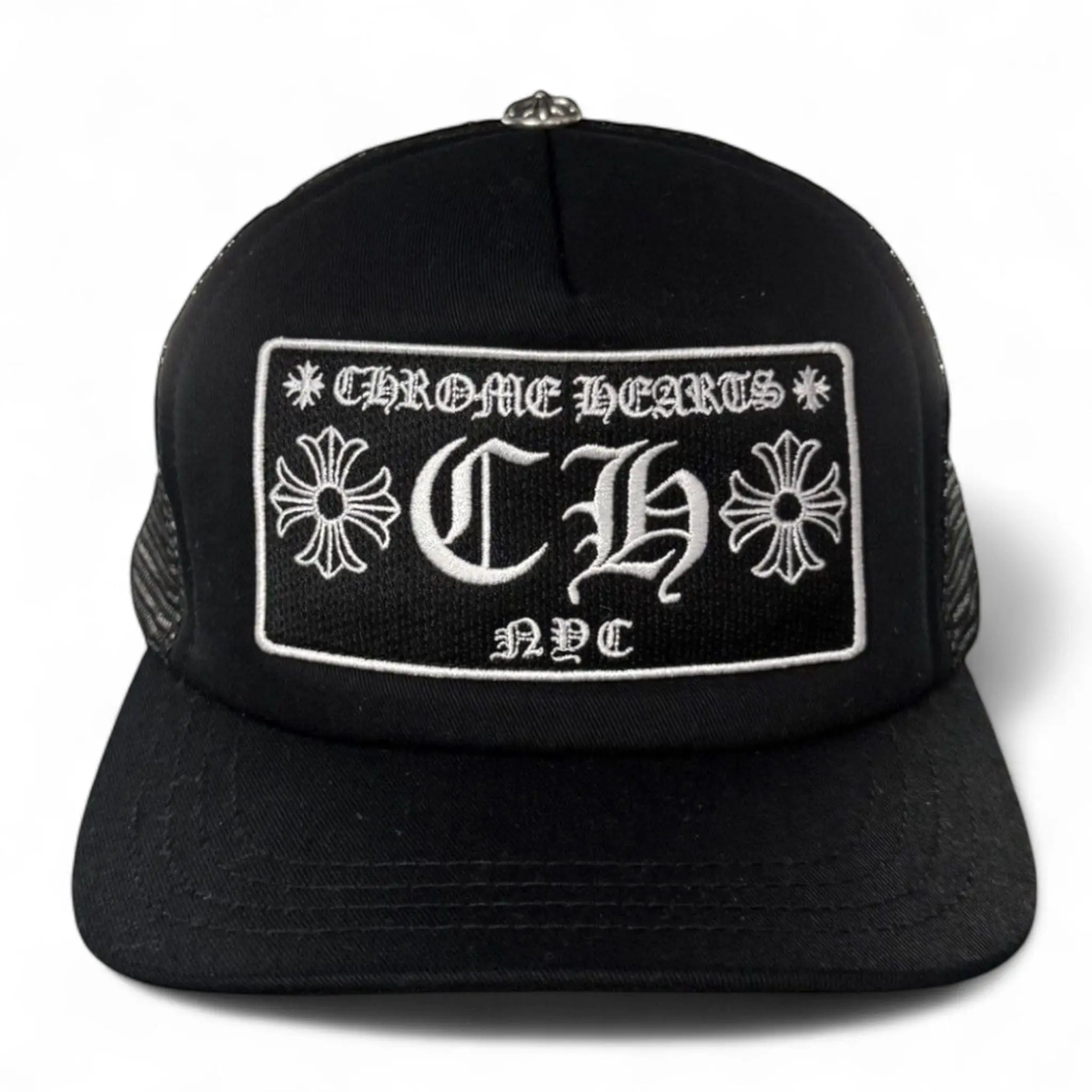 Chrome Heart Ch Nyc Trucker Hat