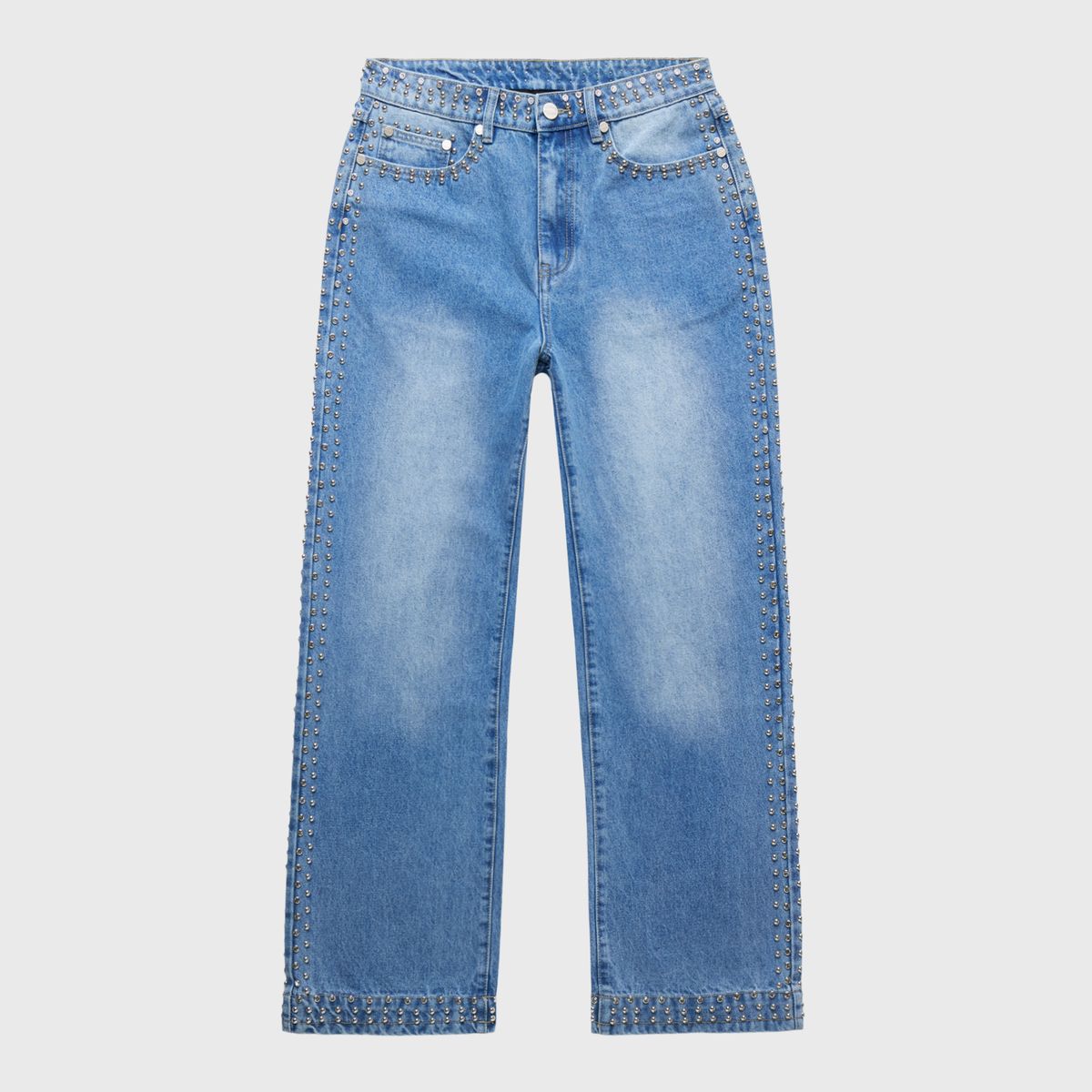 Homme Femme Ornament Denim