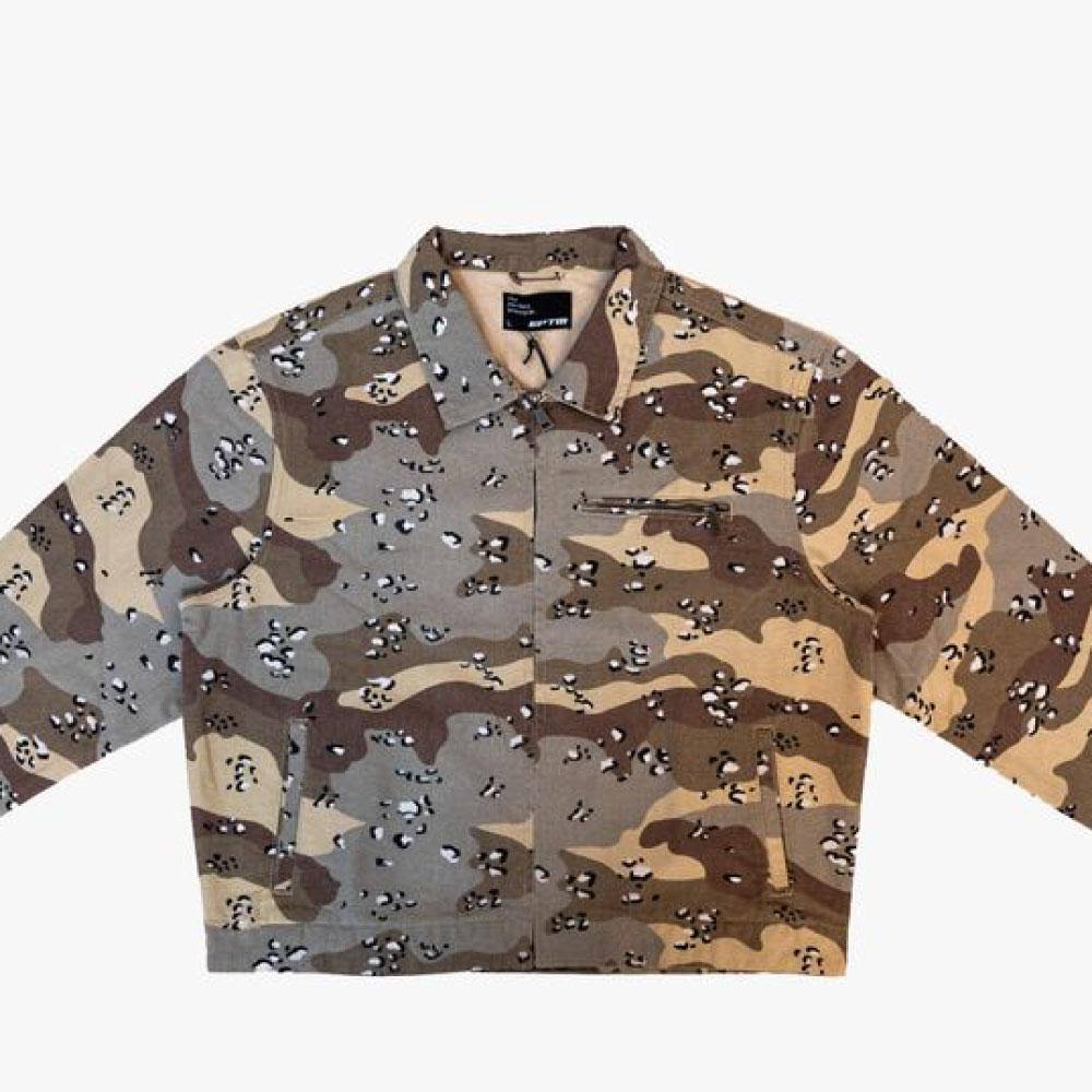 Eptm Desert Camo Zip Up Jacket