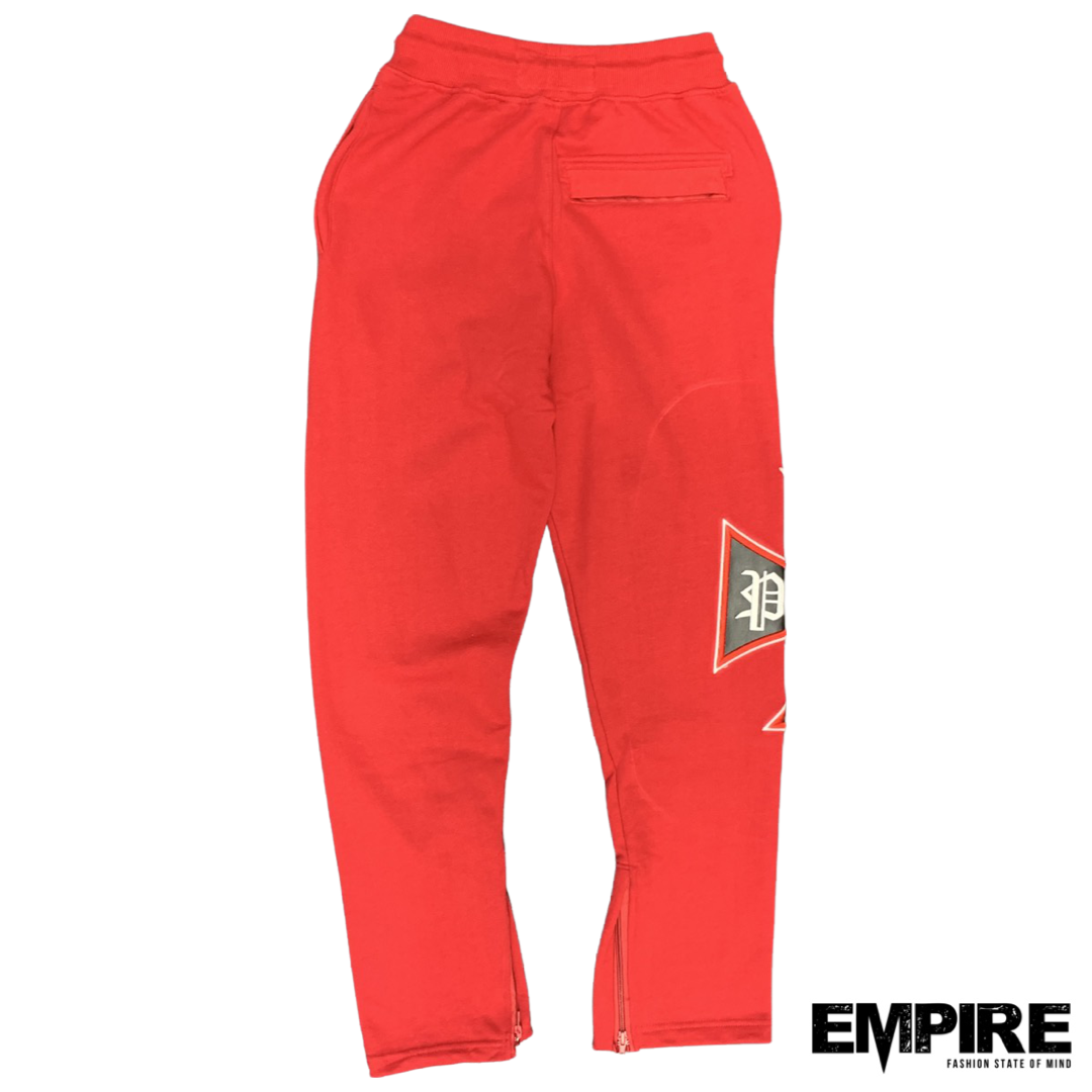 Preme Paisley Cross Sweat Pant